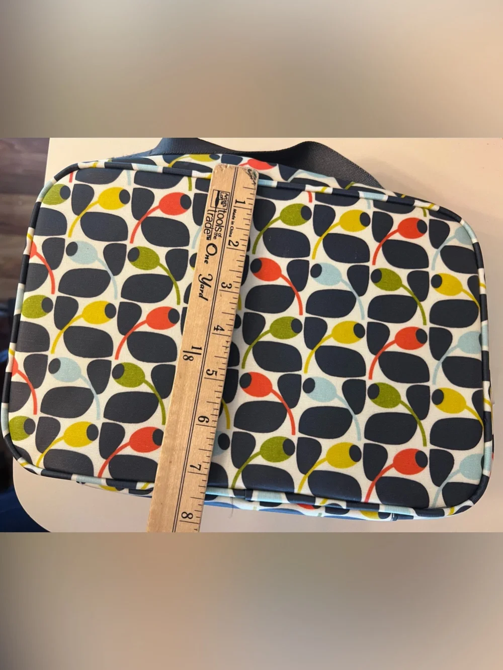 Orla Kiely for Target Multi Olive Tree Travel Cosmetic Case nwot